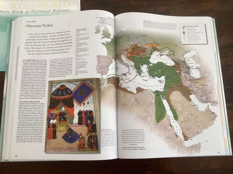The Times, Complete History of the World. Large cased-hardcover, in a beautiful condition.