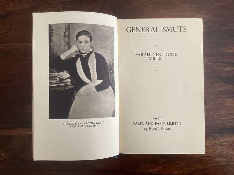 General Smuts, Volumes 1&2 set, by Sarah Gertrude Millin. Hardcovers.