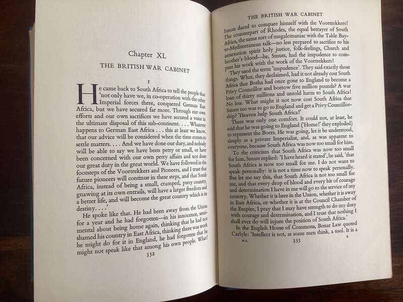 General Smuts, Volumes 1&2 set, by Sarah Gertrude Millin. Hardcovers.