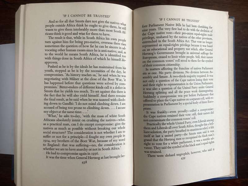 General Smuts, Volumes 1&2 set, by Sarah Gertrude Millin. Hardcovers.