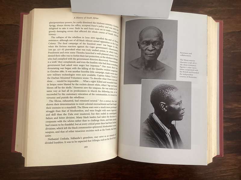 A HISTORY of SOUTH AFRICA, scarce HARDBACK 1st edition, by FRANK WELSH.