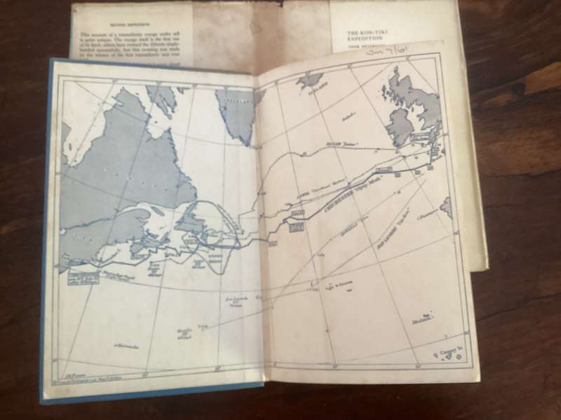 Alone across the Atlantic. Francis Chichester, hardcover with jacket, illustrated.