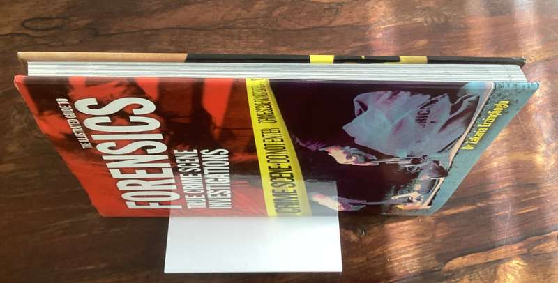 FORENSICS, True Crime Scene Investigations. Large hardcover in a VGood condition.
