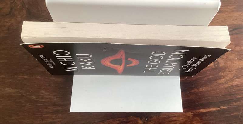 The God Equation, by Michio Kaku. Paperback, First Print (2021), in a VGood Condition.
