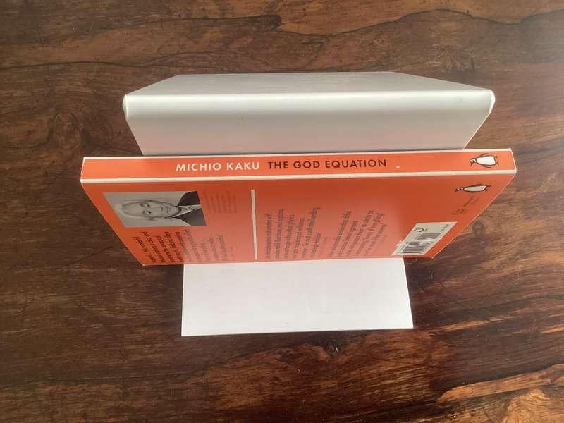 The God Equation, by Michio Kaku. Paperback, First Print (2021), in a VGood Condition.
