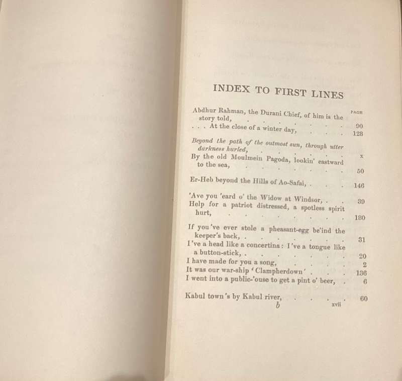 Barrack Room Ballards, by Rudyard Kipling. 1914 Edition, beautifully preserved and presented.
