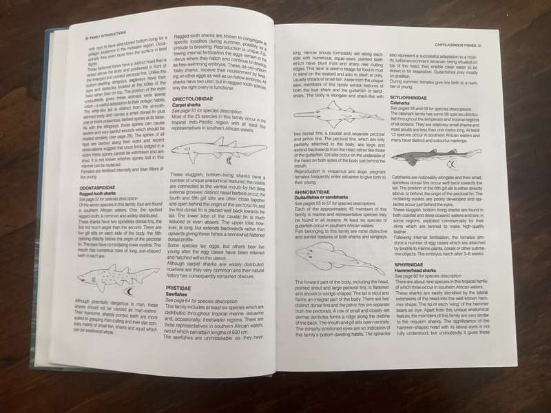 A Guide to The Common Sea Fishes of Southern Africa, by Rudy van der Elst. Hardcover.