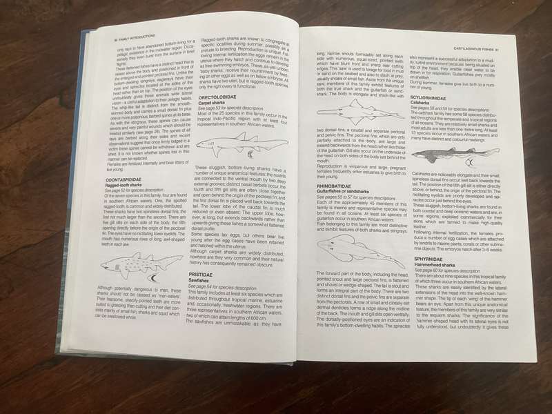 A Guide to The Common Sea Fishes of Southern Africa, by Rudy van der Elst. Hardcover.
