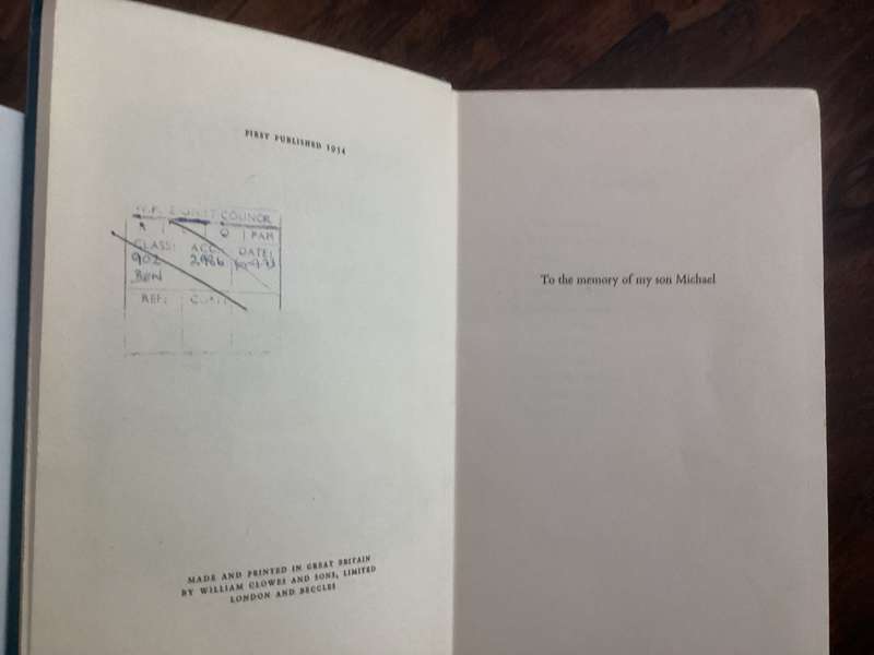 Ben Gurion of Israel. The founding father. Hardcover first published 1954. Good+ condition.