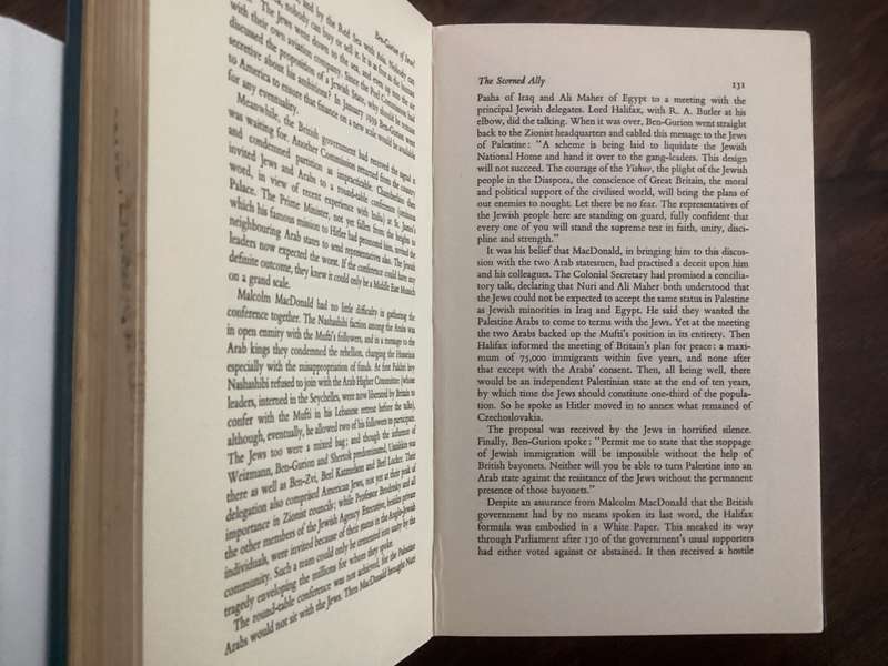 Ben Gurion of Israel. The founding father. Hardcover first published 1954. Good+ condition.
