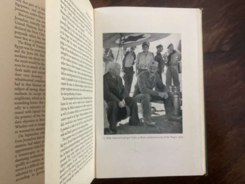 Ben Gurion of Israel. The founding father. Hardcover first published 1954. Good+ condition.