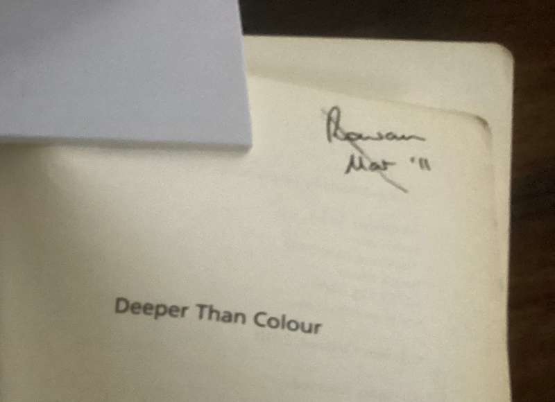 DEEPER THAN COLOUR, winner of the EULA 2010, by James Clelland. Paperback. Good condition.