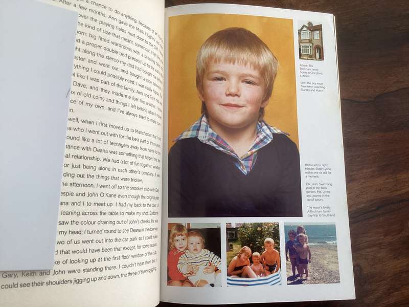 David Beckham Autobiography. His real story, hardcover in a VGood condition. (2nd book free).