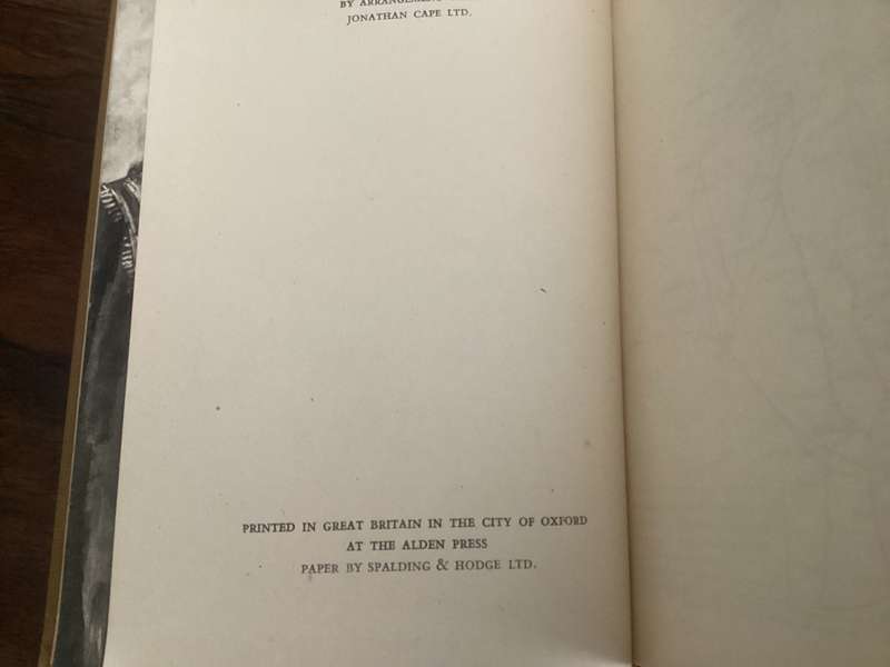 Seven Pillars of Wisdom. T E Lawrence (of Arabia). Rare two volume issue, in a VGood condition.