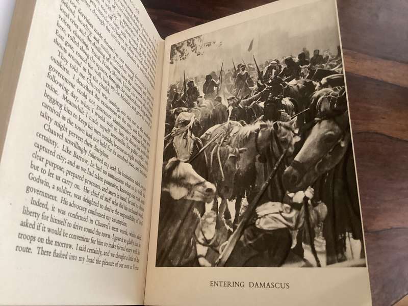 Seven Pillars of Wisdom. T E Lawrence (of Arabia). Rare two volume issue, in a VGood condition.