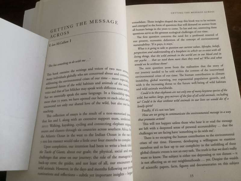 Living in Two Worlds, by Ian McCallum & Ian Michler. Trade Paperback in a VGood condition.