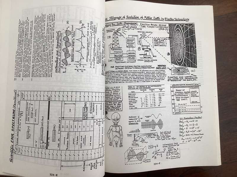 Aliens amongst us - Matrix 3 by renowned researcher, Valerian Valdamar. Softcover/boards. V.G.