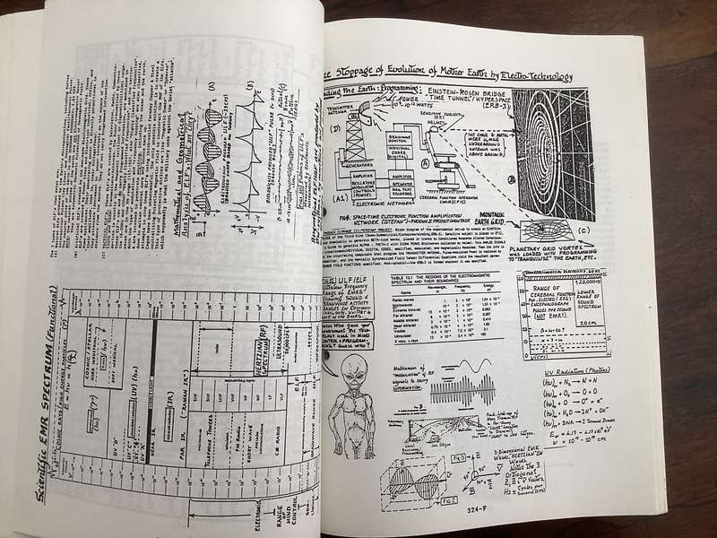 Aliens amongst us - Matrix 3 by renowned researcher, Valerian Valdamar. Softcover/boards. V.G.