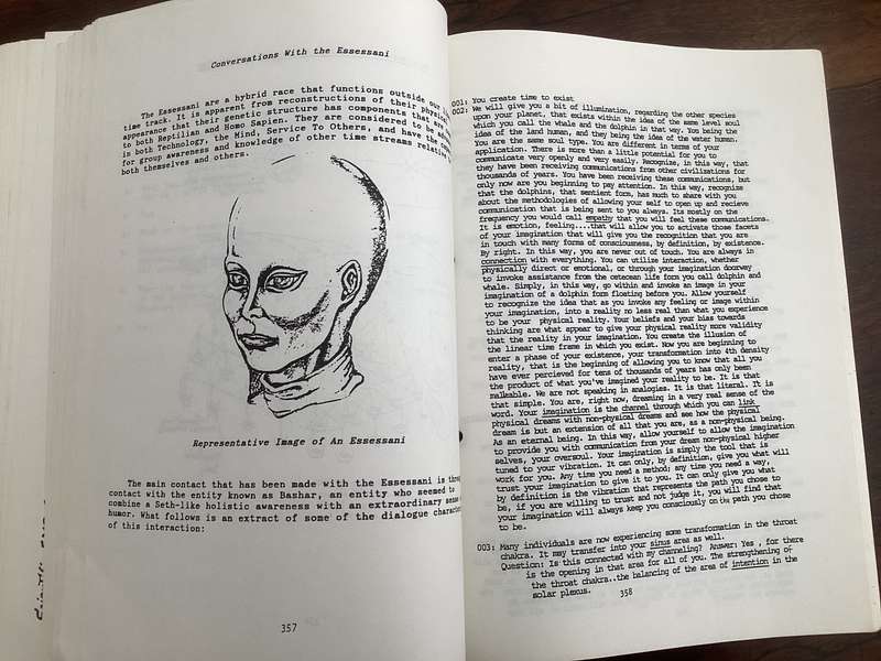 Aliens amongst us - Matrix 3 by renowned researcher, Valerian Valdamar. Softcover/boards. V.G.