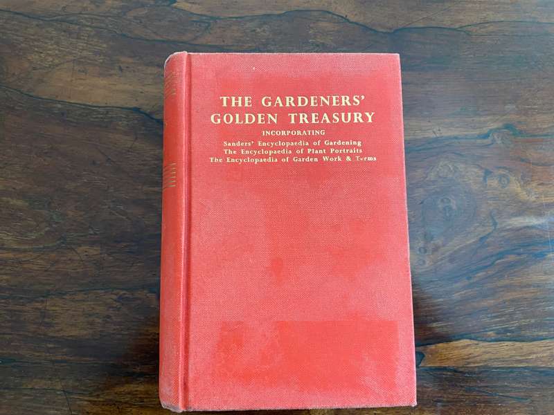 THE GARDENERS GOLDEN TREASURY 1952-1954 edition. Hardcover in a VG condition.