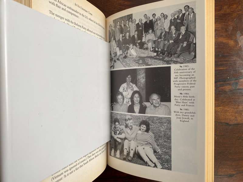 HELEN SUZMAN, In No Uncertain Terms. Hardcover with DJ.