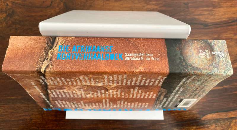 DIE AFRIKAANSE KORT VERHAAL BOEK. demur A H de Vries