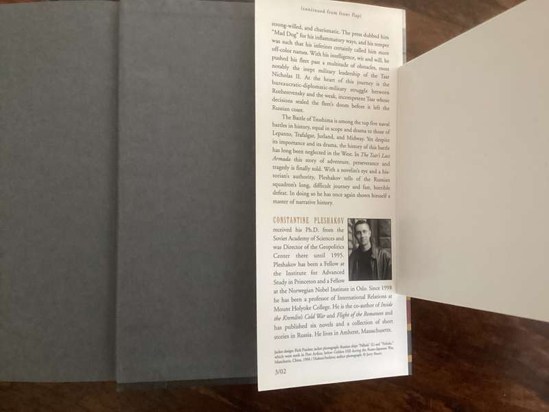 THE TSARS LAST ARMADA. The Epic Voyage to the Battle of Tsushima. Hardcover, First Edition.