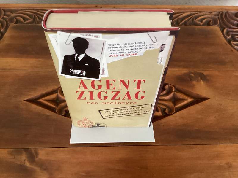 AGENT ZIGZAG. HARDCOVER in excellent condition, by Ben Macintyre.