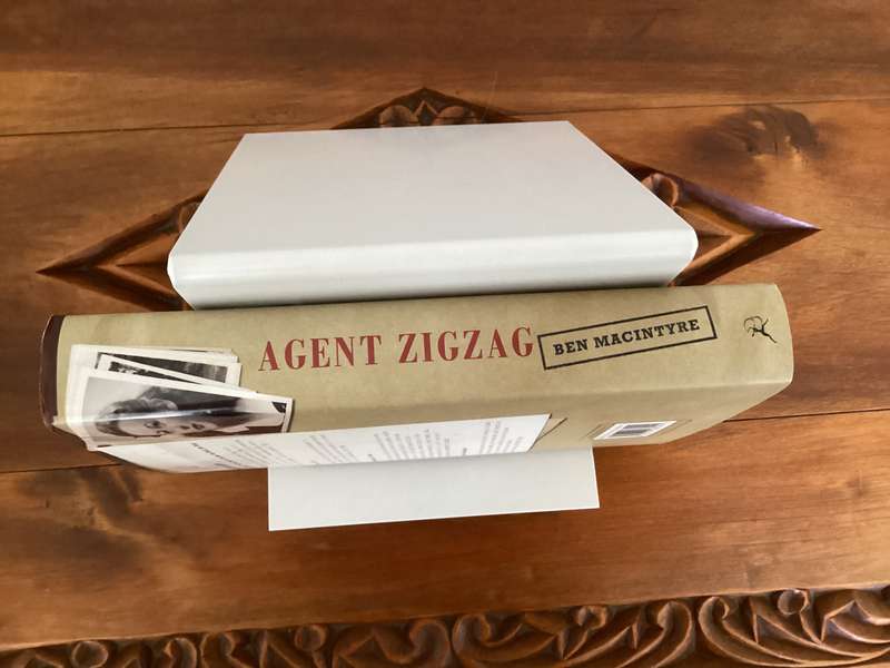 AGENT ZIGZAG. HARDCOVER in excellent condition, by Ben Macintyre.