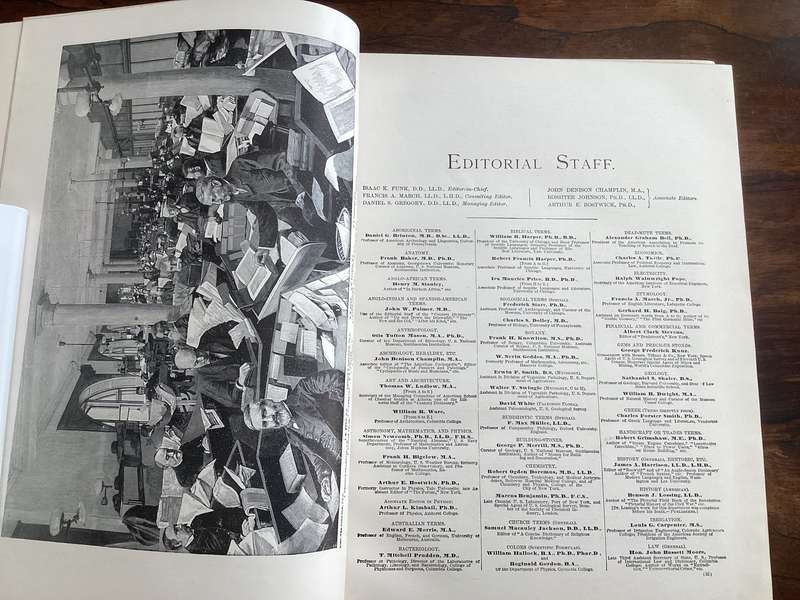 A Standard Dictionary of The English Language, by Funk & Wagnall (1904).