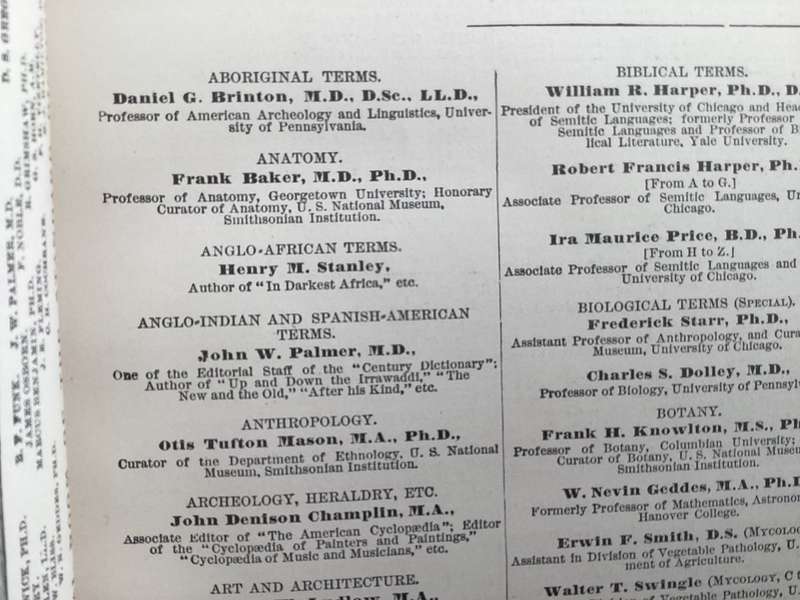 A Standard Dictionary of The English Language, by Funk & Wagnall (1904).