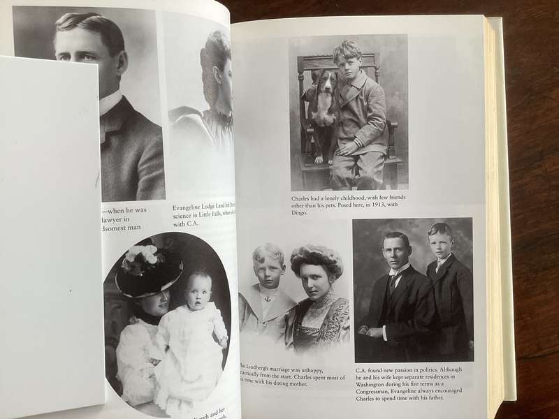 LINDBERGH by A Scott Berg. Hardcover in a Good+ condition.