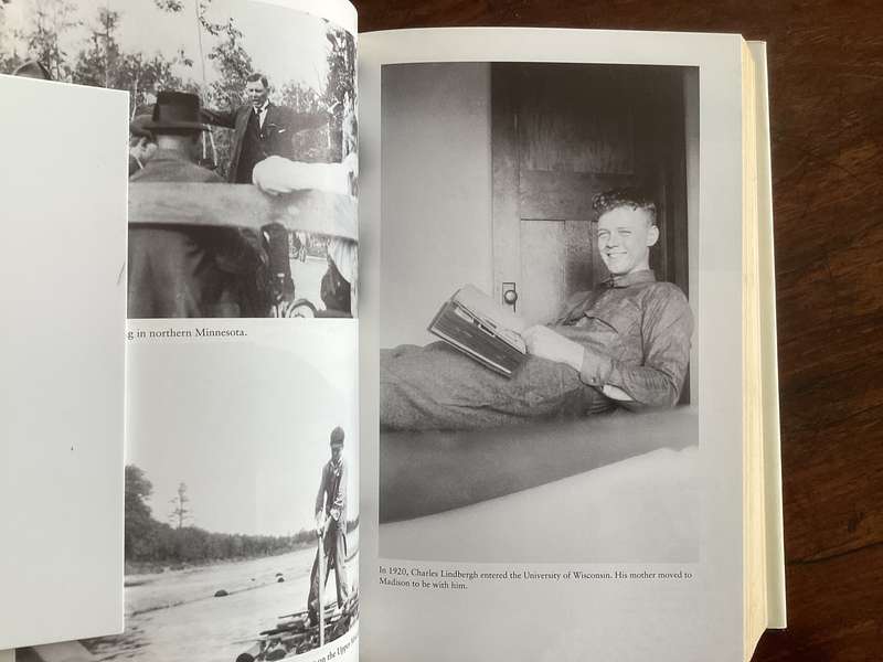 LINDBERGH by A Scott Berg. Hardcover in a Good+ condition.
