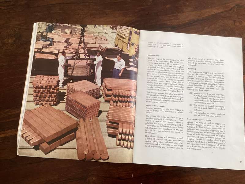 Rhodesia: Anglo American Corporation (The Story of). Large sized booklet.