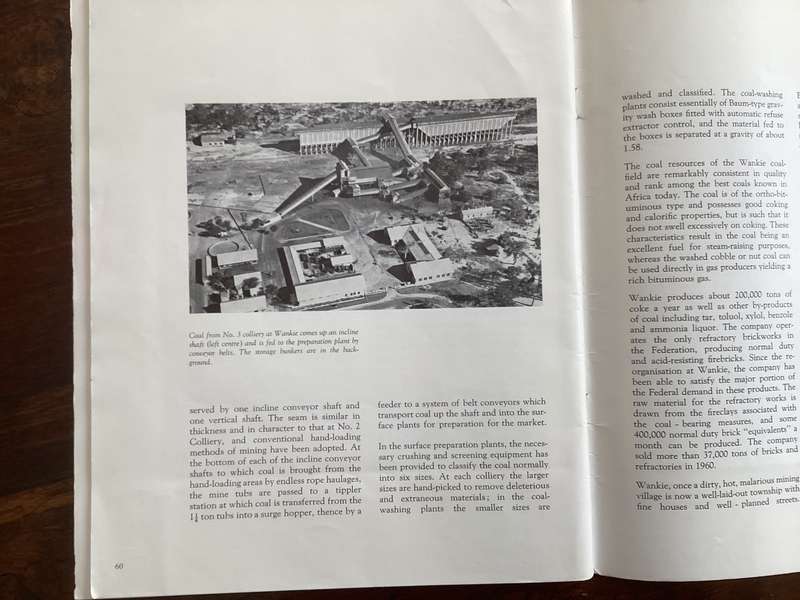 Rhodesia: Anglo American Corporation (The Story of). Large sized booklet.