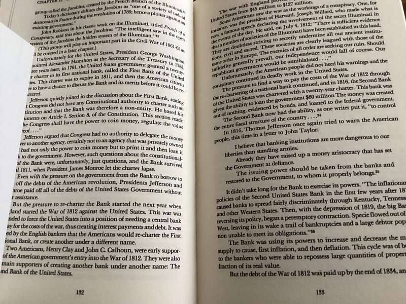 THE UNSEEN HAND. The Conspiratorial View of History. Paperback in a Good + condition.
