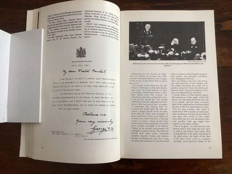 ONE MAN IN HIS TIME. Biographical booklet on Jan Christian Smuts. Illustrated in V Good condition
