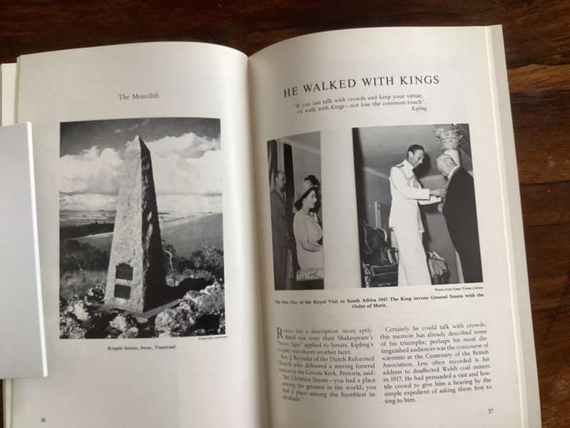 ONE MAN IN HIS TIME. Biographical booklet on Jan Christian Smuts. Illustrated in V Good condition