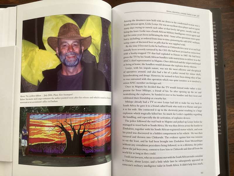 THE KEVIN WOODS STORY: In the shadow of Mugabes gallows. Hardcover in excellent condition.