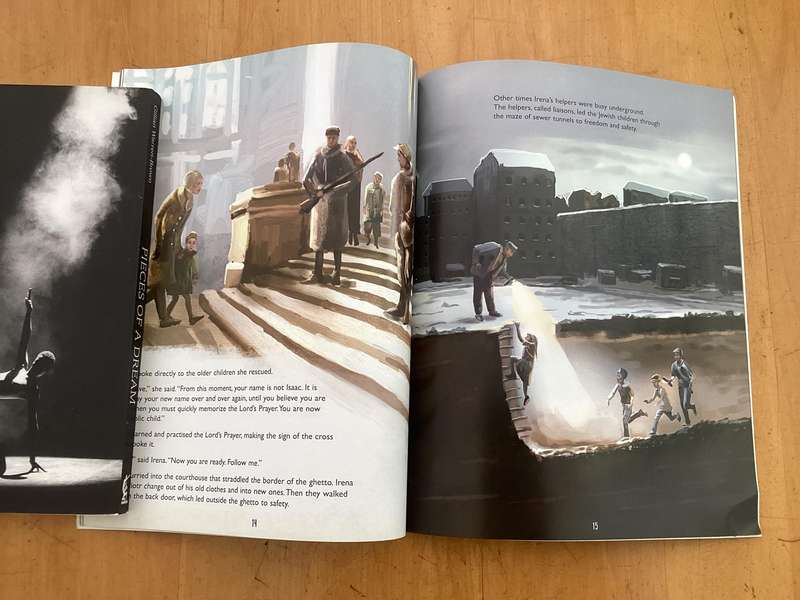 JARS OF HOPE. Children saved during the Holocaust. Large format, glossy booklet. V Good + condition.