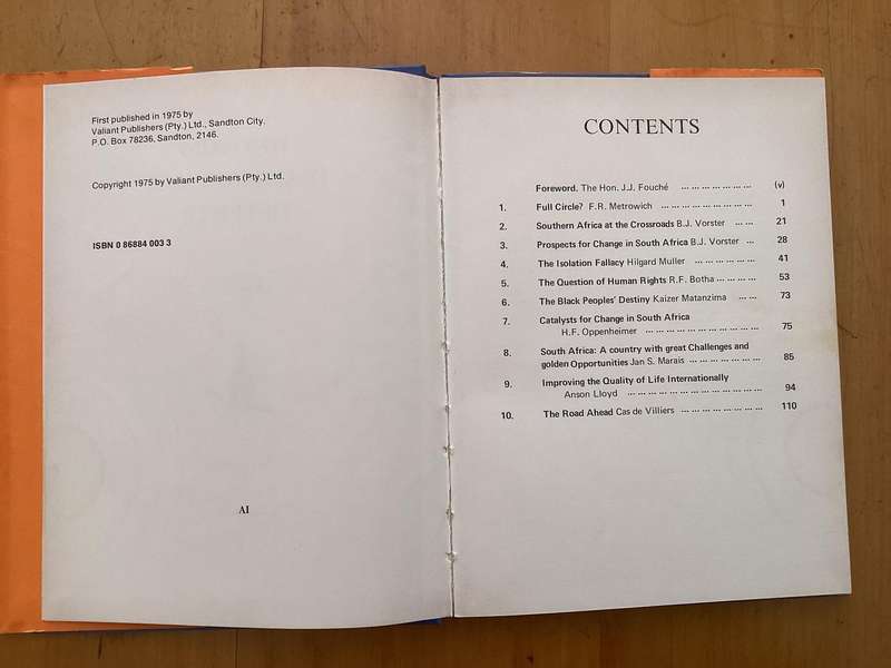 TOWARDS DIALOGUE AND DETENTE. Hardcover in excellent condition.