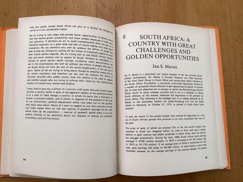 TOWARDS DIALOGUE AND DETENTE. Hardcover in excellent condition.