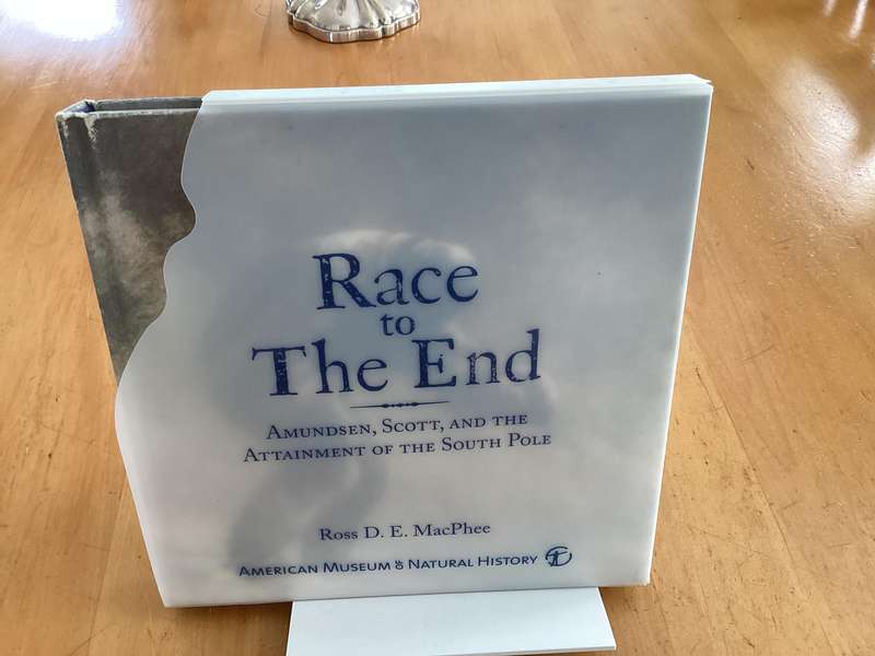 RACE TO THE END. Admundsen, Scott and the attainment of the South Pole. Centenary, First Edition.