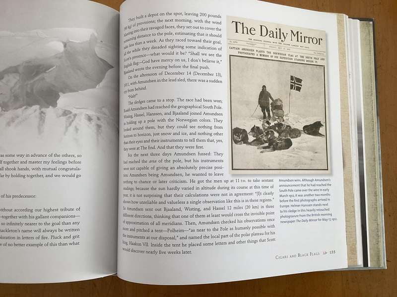 RACE TO THE END. Admundsen, Scott and the attainment of the South Pole. Centenary, First Edition.