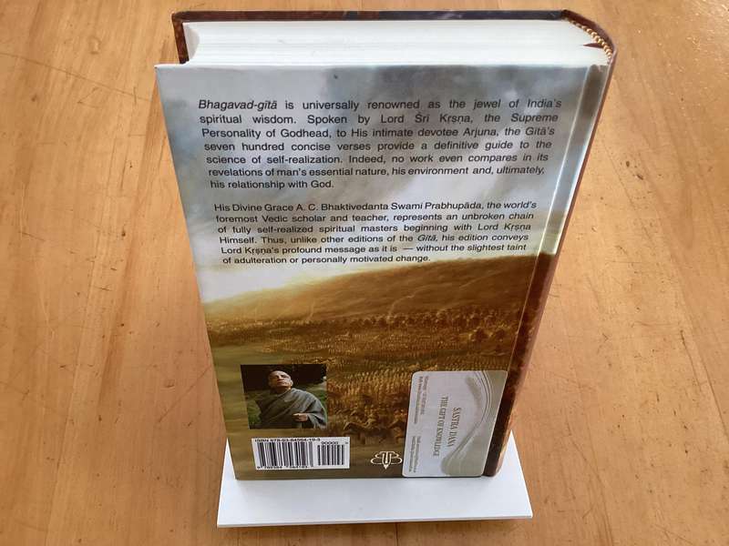 BHAGAVAD GITA, as it is. Hardcover, new book - unread.