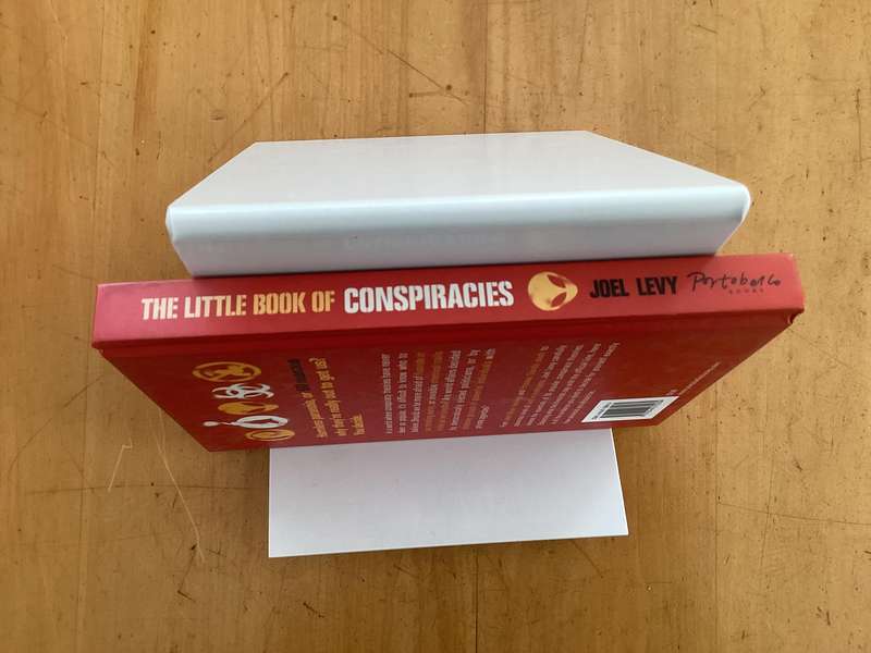 The Little Book of CONSPIRACIES, Hardcover by Joel Levy. New Condition.