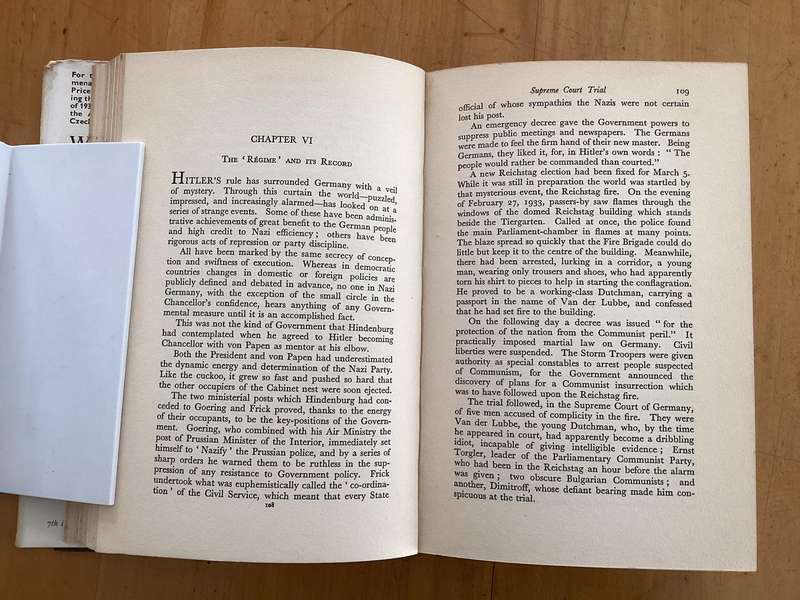I KNOW THESE DICTATORS (Hitler & Mussolini). Hardcover (1938), by Ward G Price.