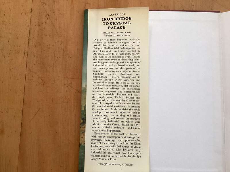 IRON BRIDGE TO CRYSTAL PALACE. Hardcover (1979), in Good+ to V Good condition.