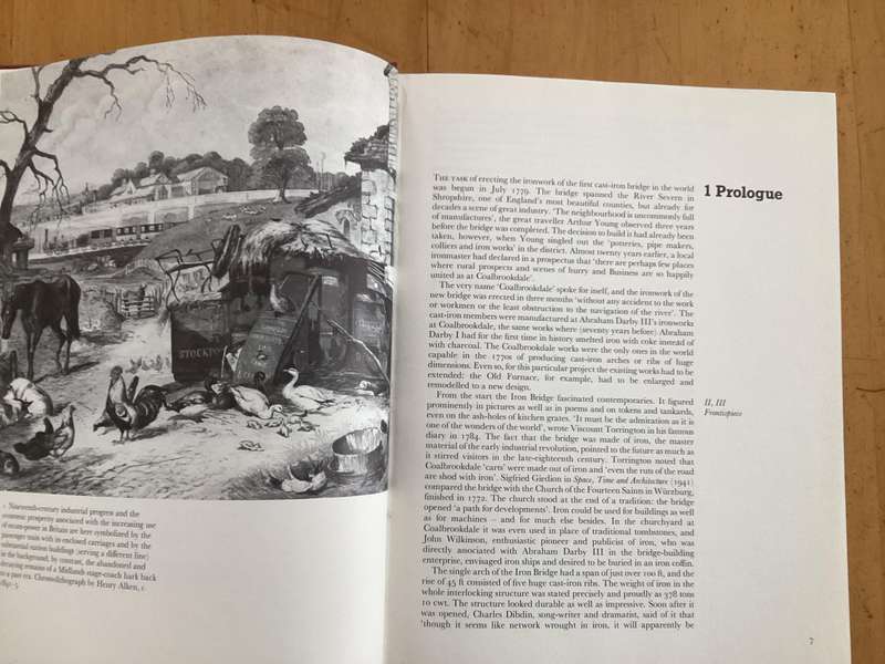 IRON BRIDGE TO CRYSTAL PALACE. Hardcover (1979), in Good+ to V Good condition.