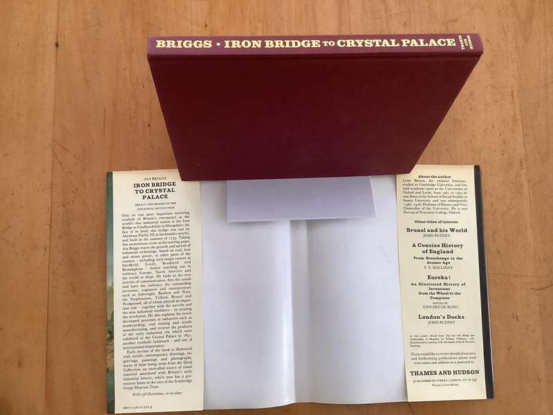 IRON BRIDGE TO CRYSTAL PALACE. Hardcover (1979), in Good+ to V Good condition.